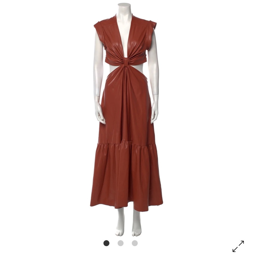 ALC Alexandria Vegan Leather Dress
